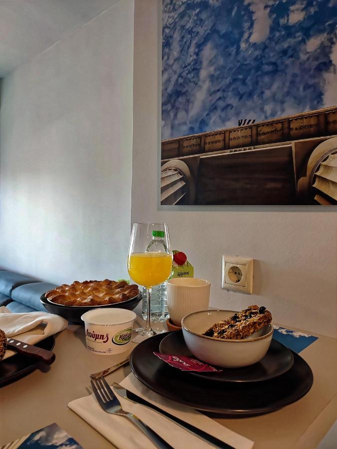 Palaiá Fókaia Seaview-Apartments מראה חיצוני תמונה
